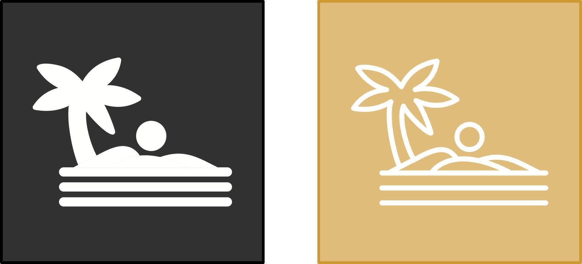 Desert Icon Design vector