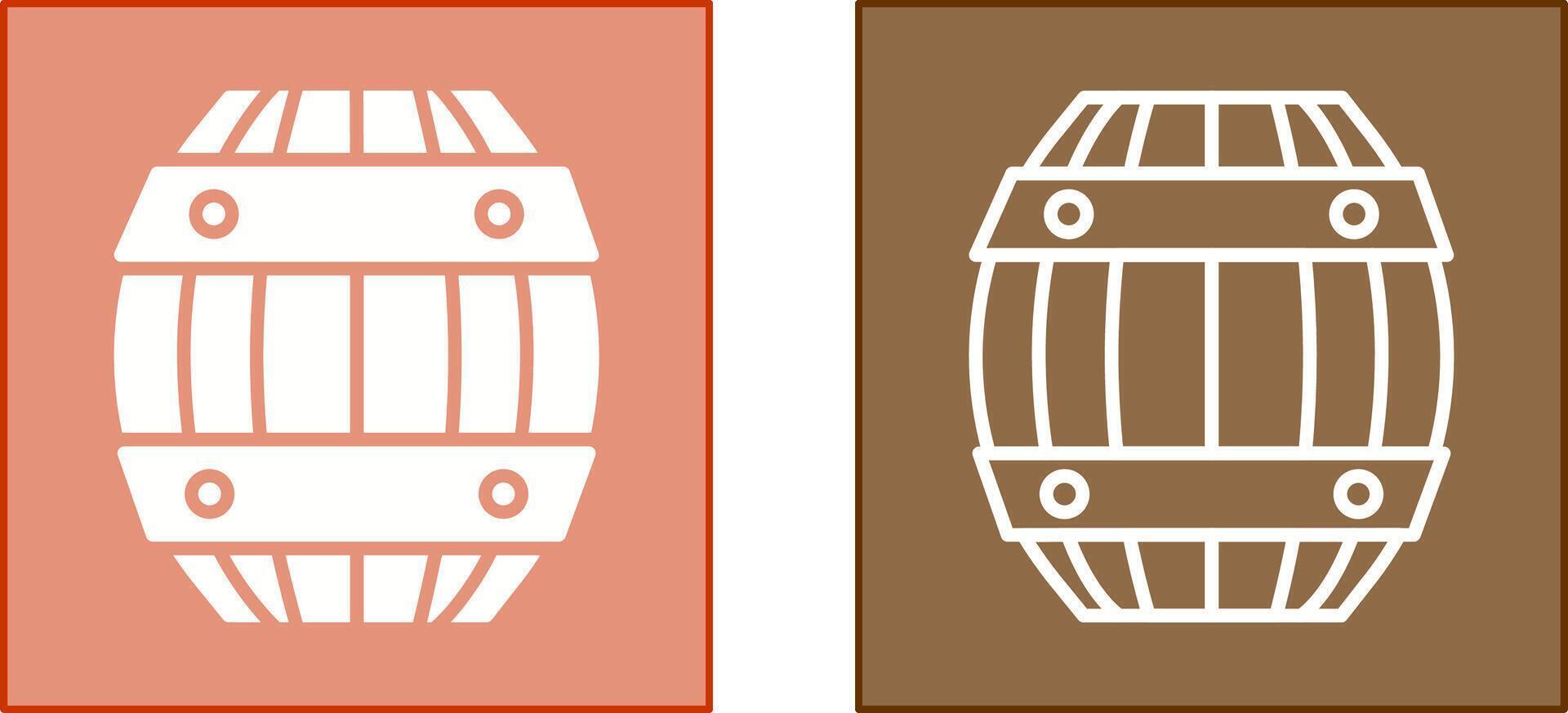 Barrel Icon Design vector