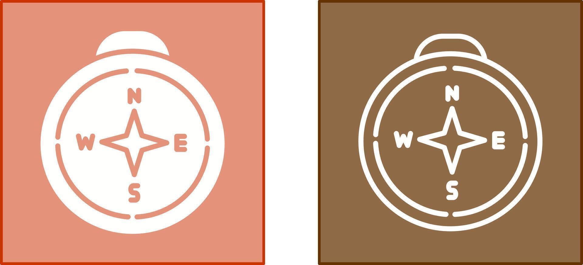 Compass Icon Design vector