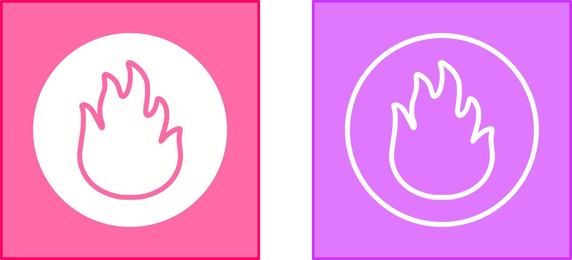 Fire Icon Design vector