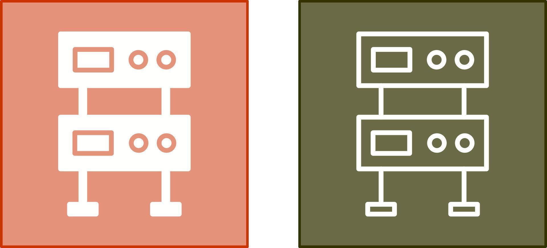 Server Icon Design vector