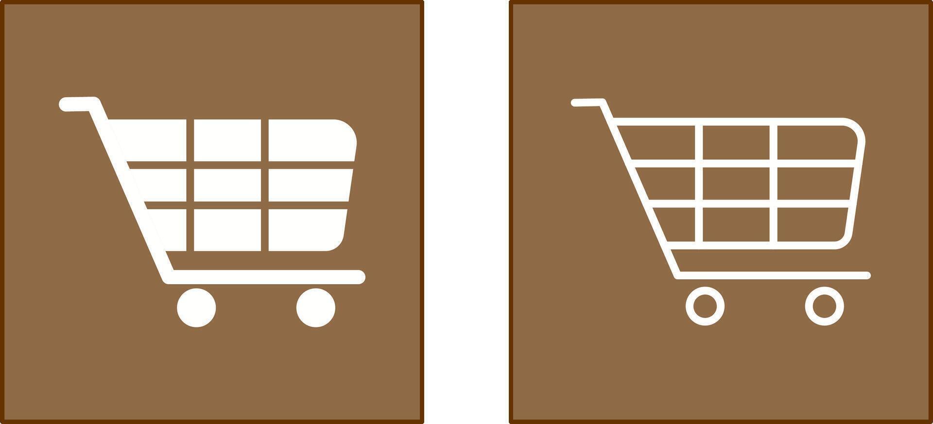 Trolley Icon Design vector