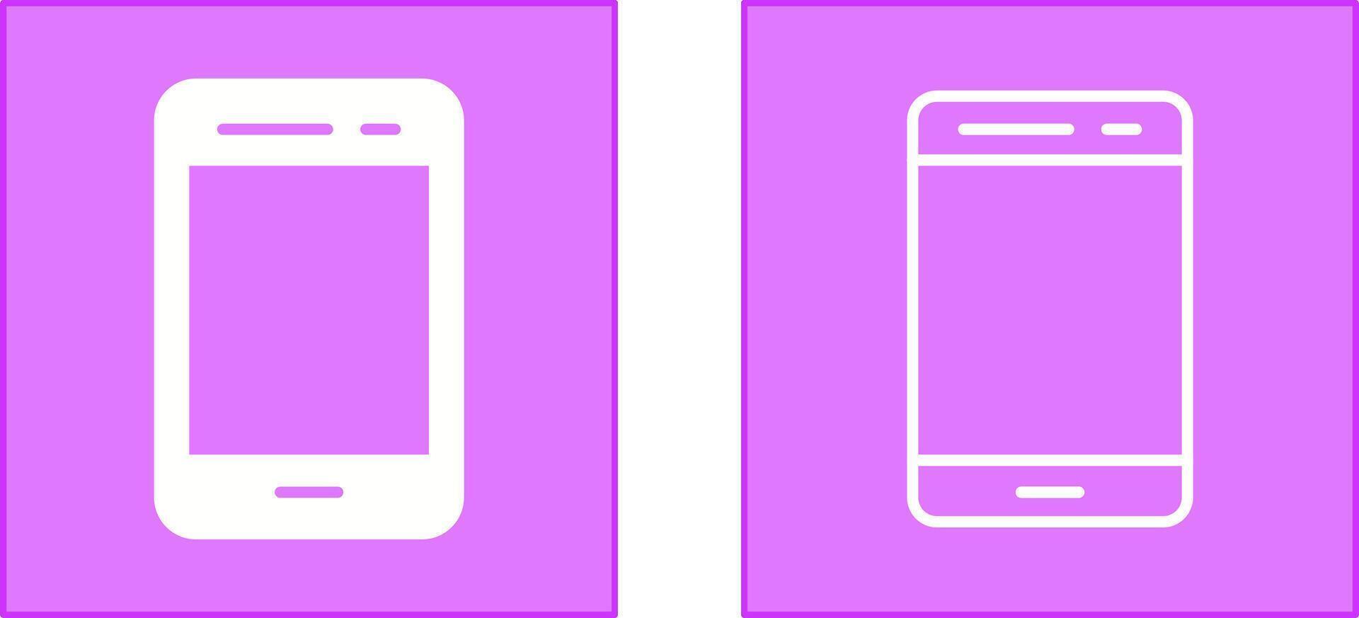 Mobile Icon Design vector