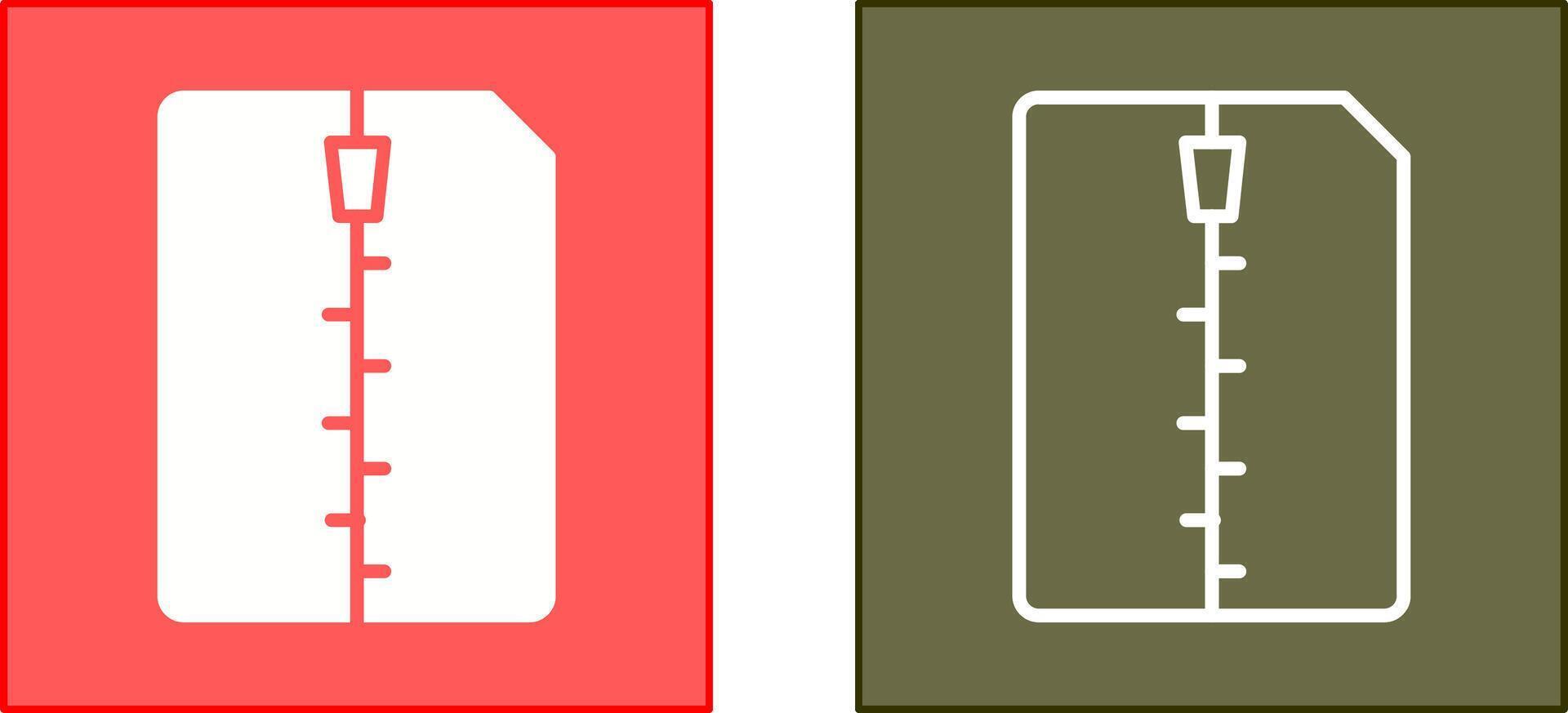 Compressed Icon Design vector