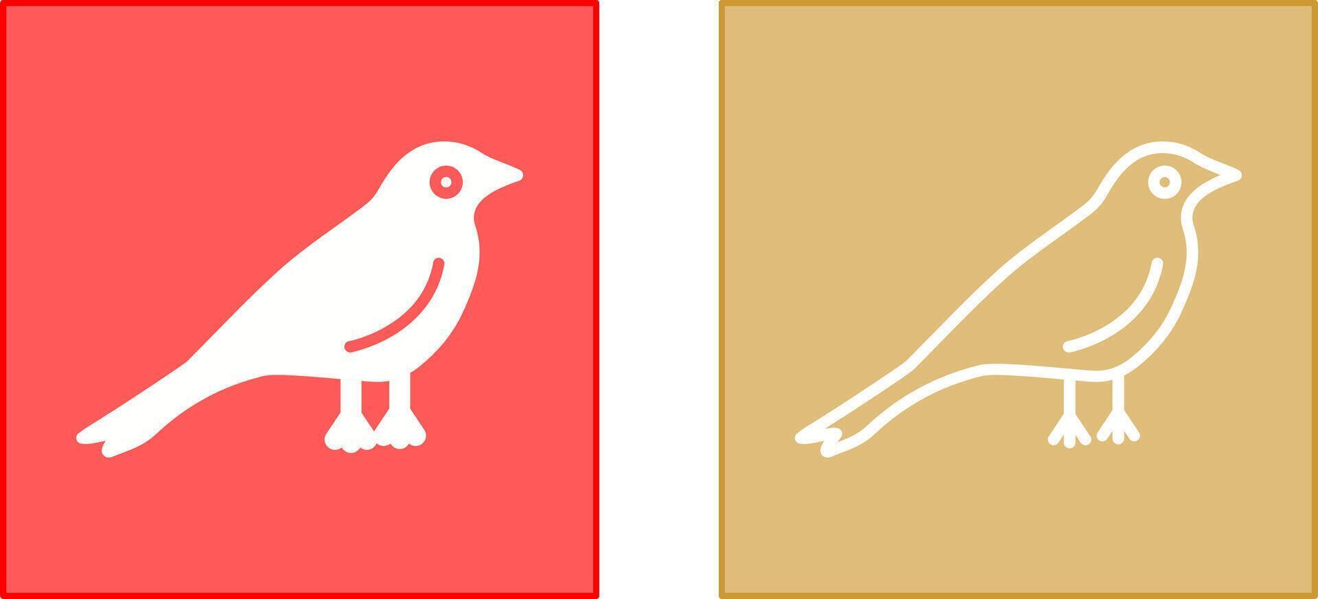 Bird Icon Design vector