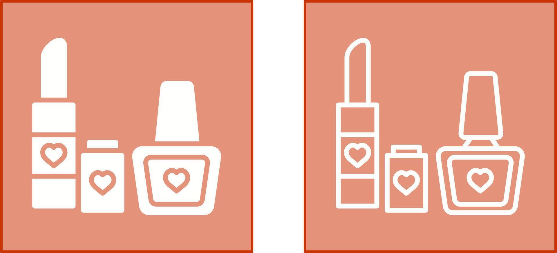 productos cosméticos icono diseño vector