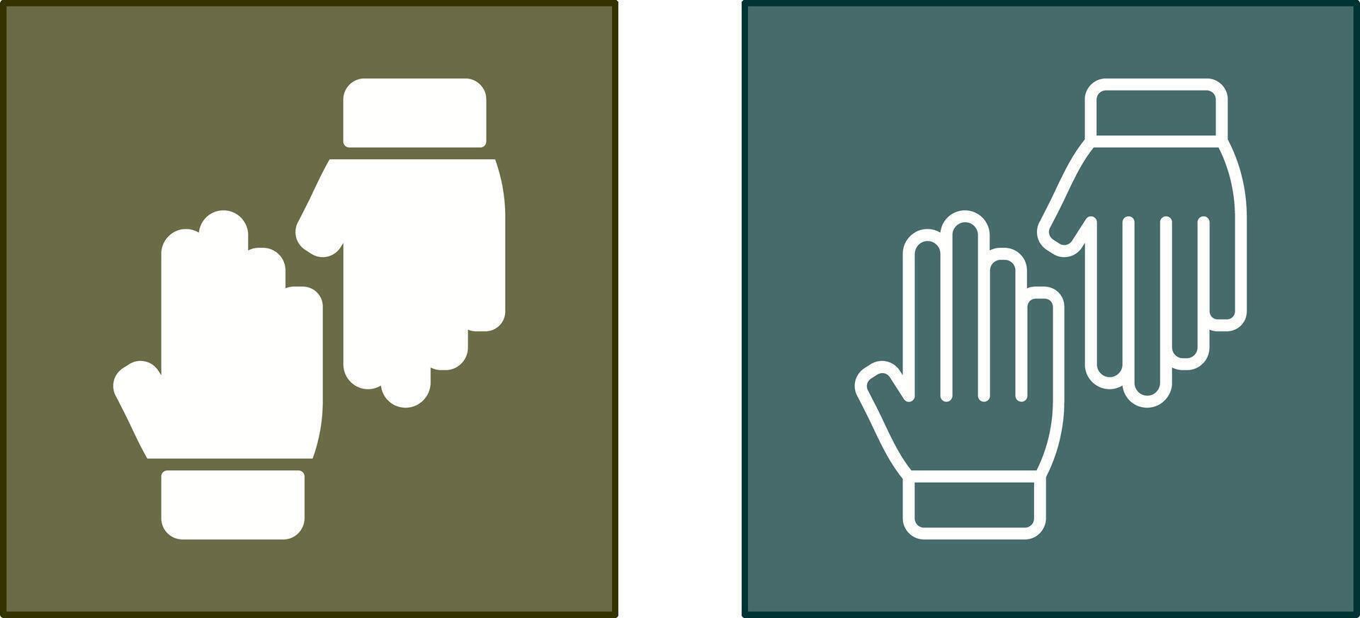 Glove Icon Design vector