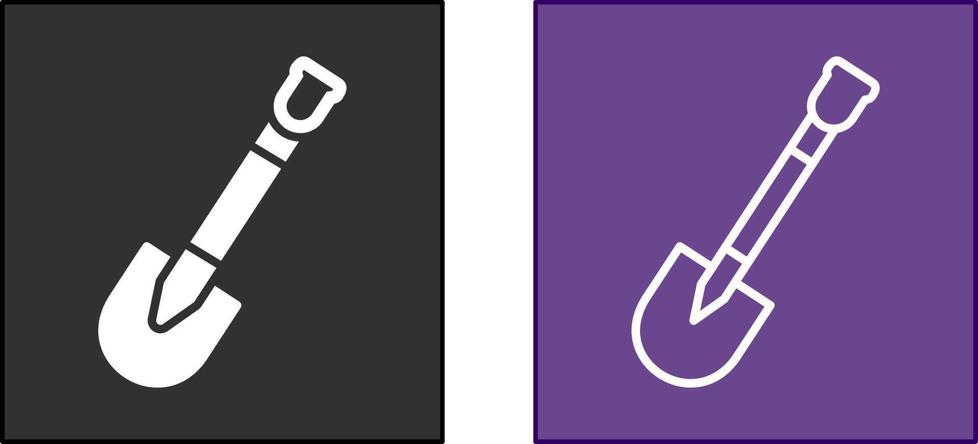 Shovel Icon Design vector