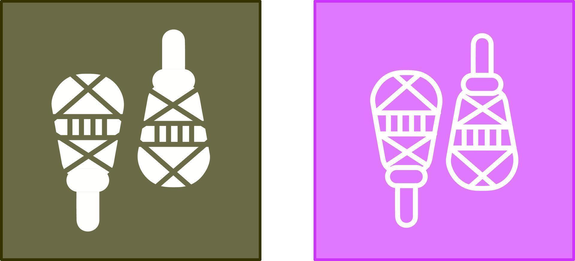 Snowshoes Icon Design vector