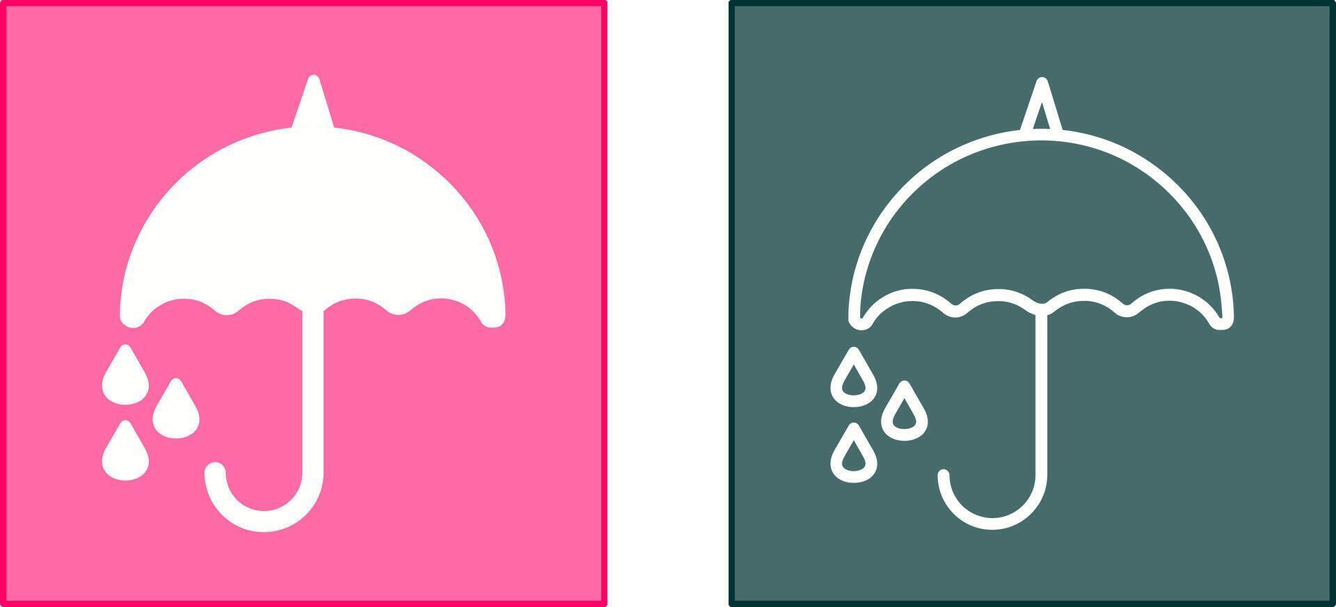 Umbrella Icon Design vector