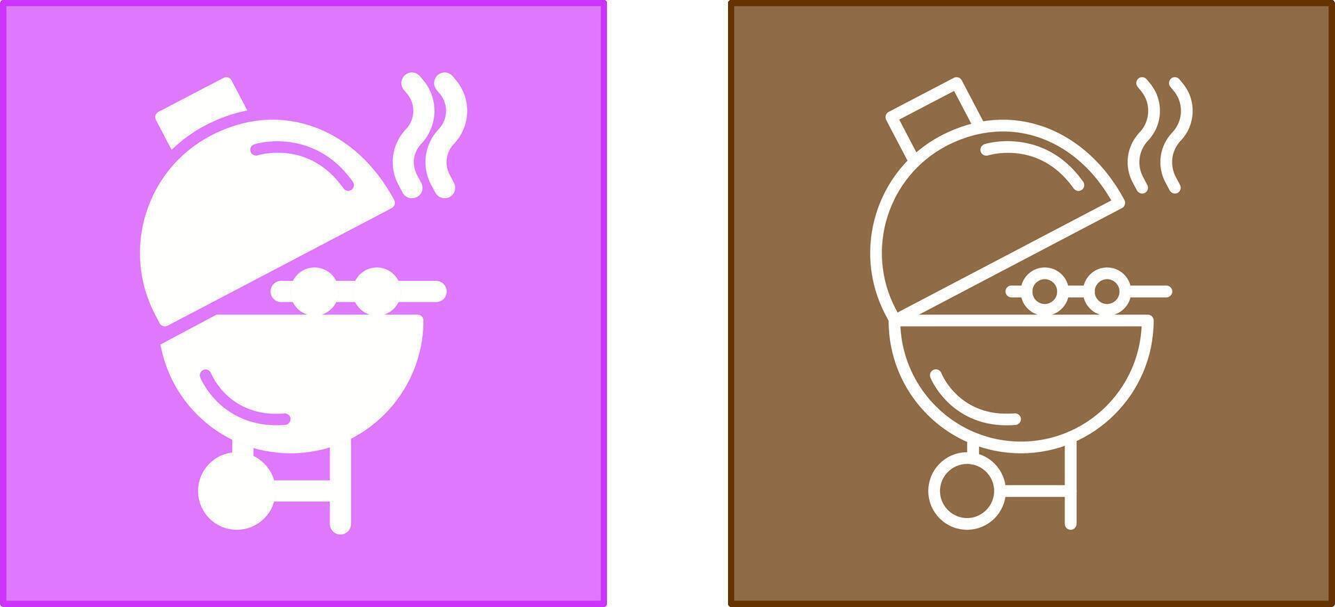 BBQ Icon Design vector