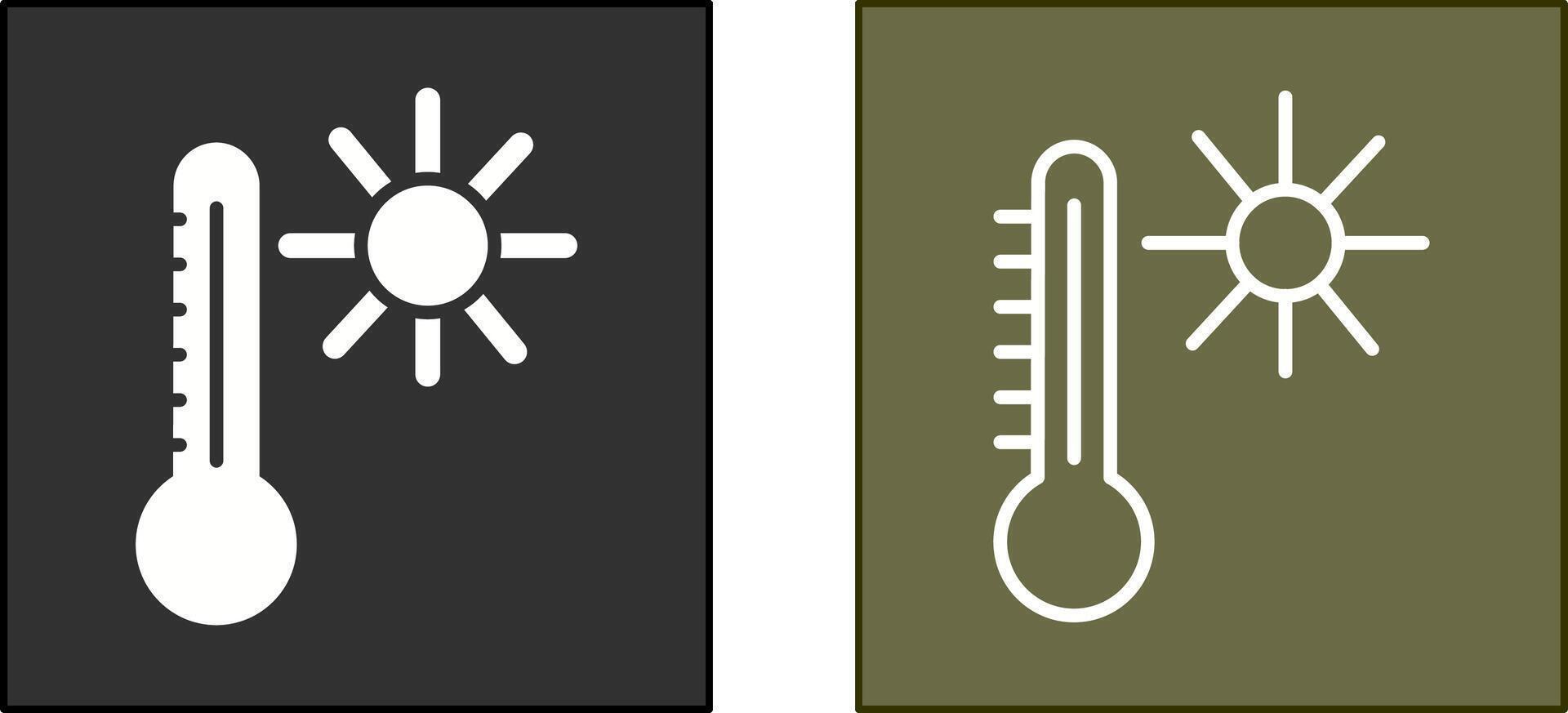 diseño de icono de temperatura vector