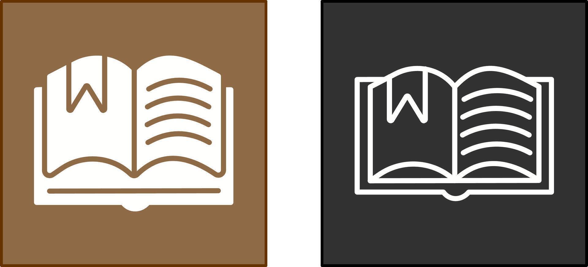 Book Icon Design vector