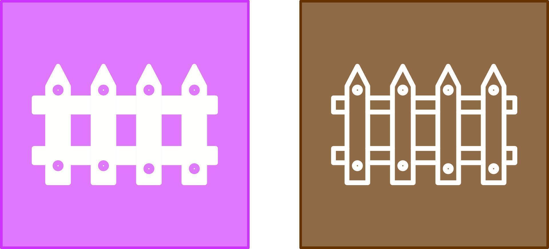 Fence Icon Design vector