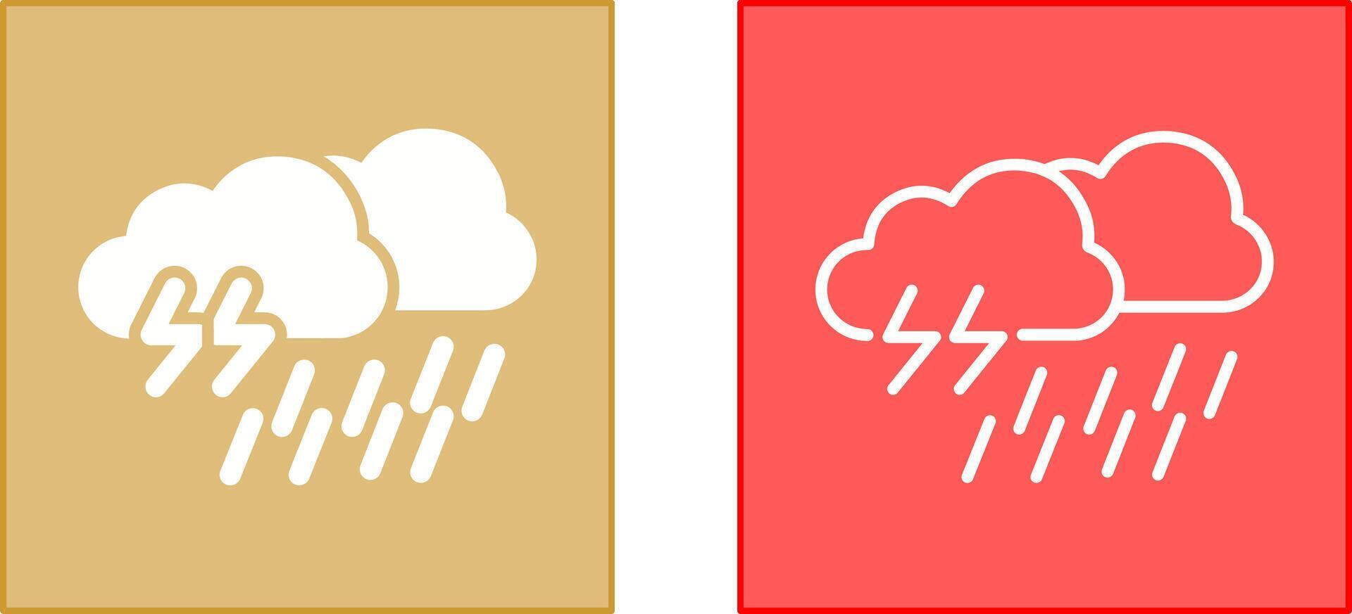 Rain Icon Design vector