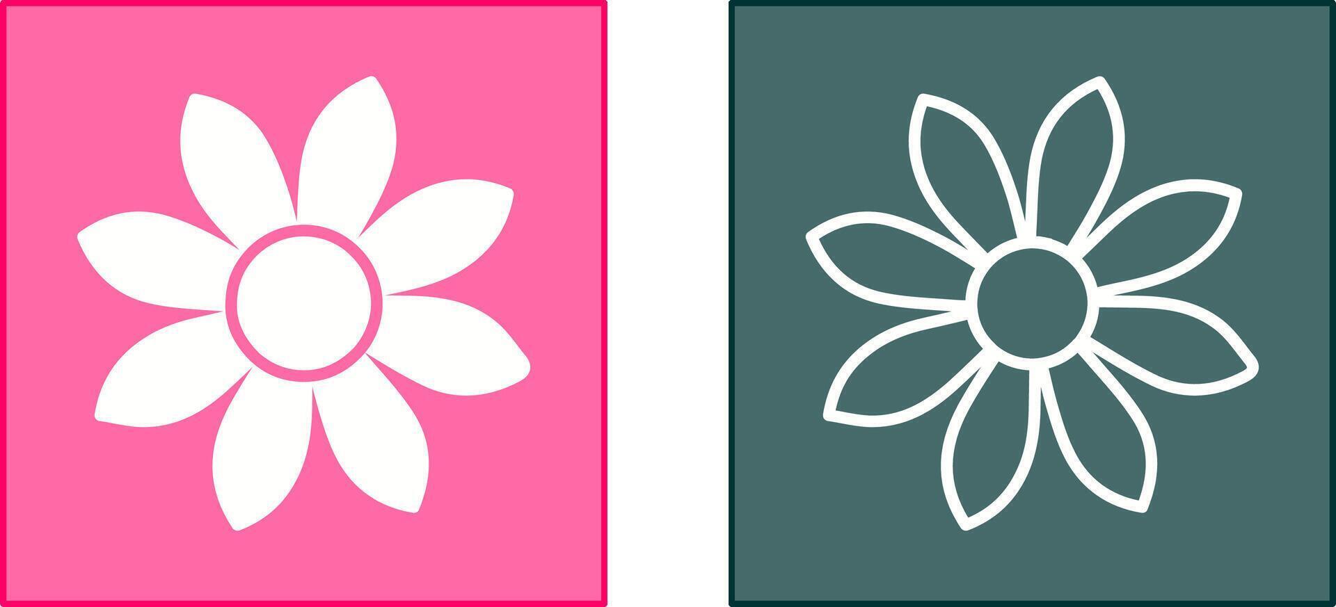 Floral Icon Design vector