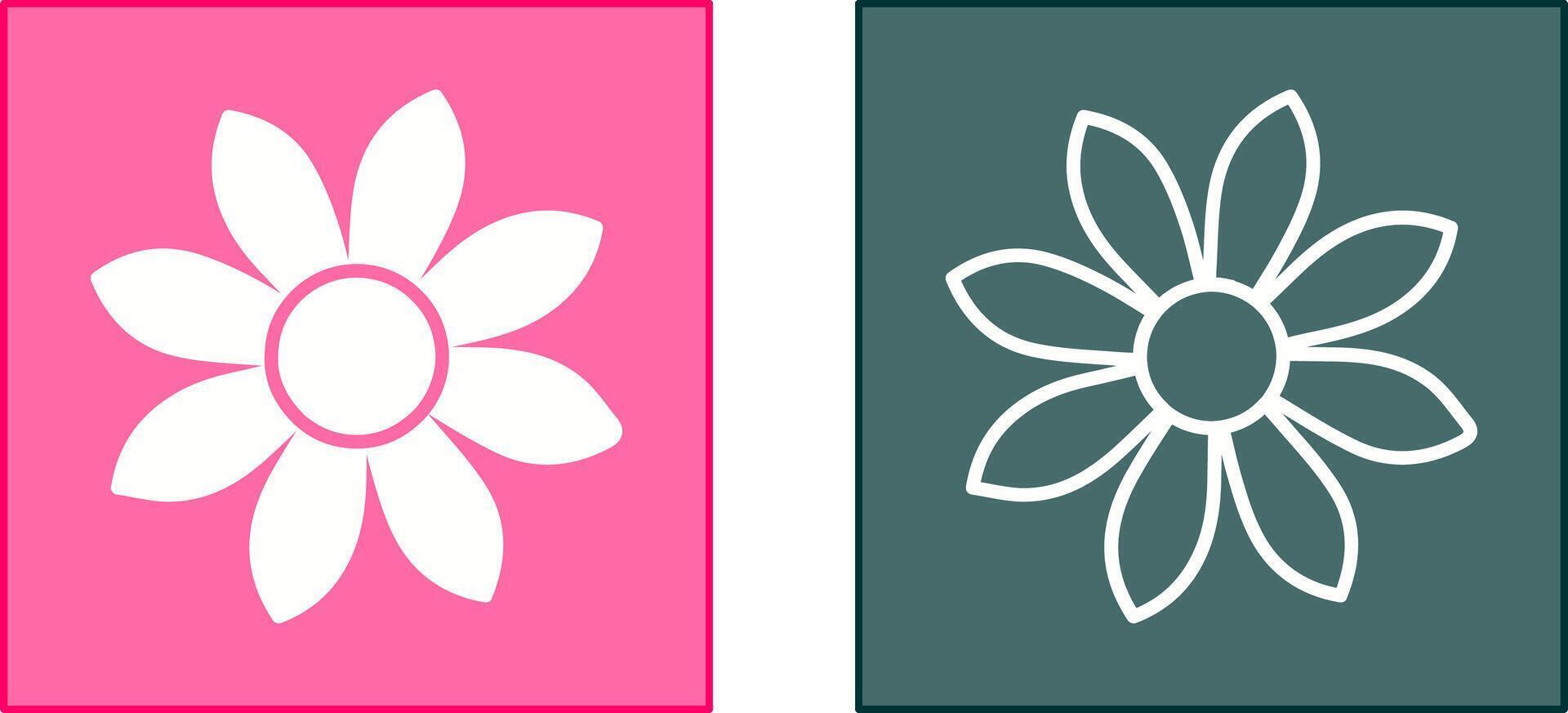 floral icono diseño vector