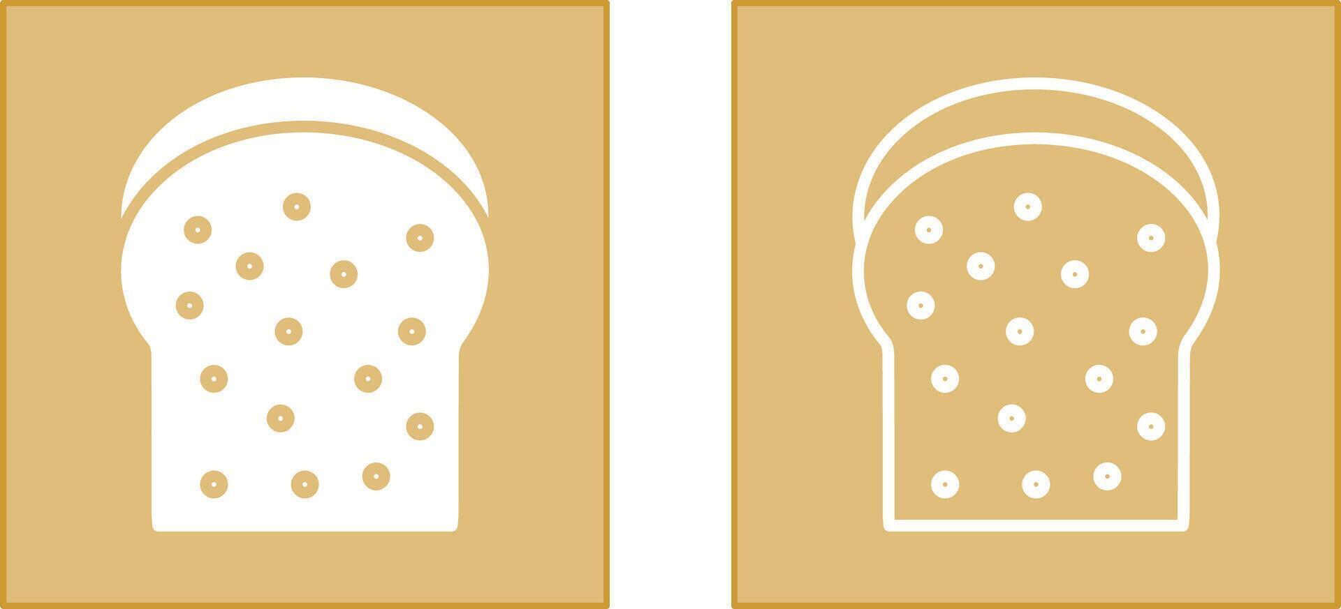 Bread Icon Design vector