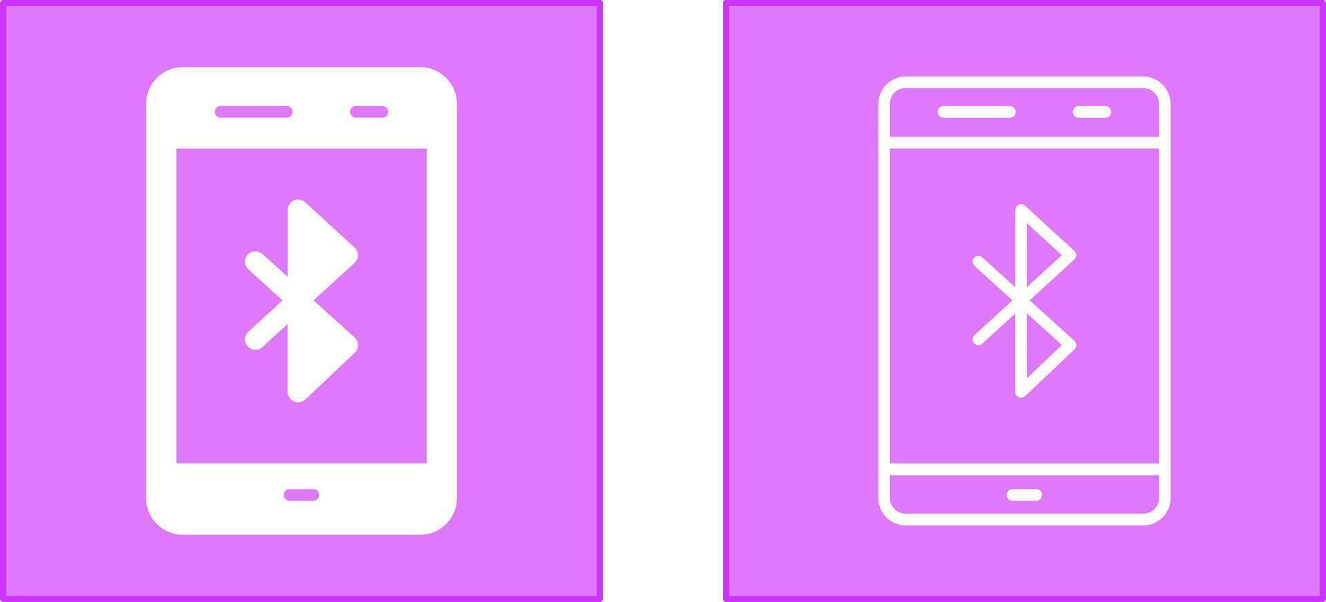 Bluetooth Icon Design vector