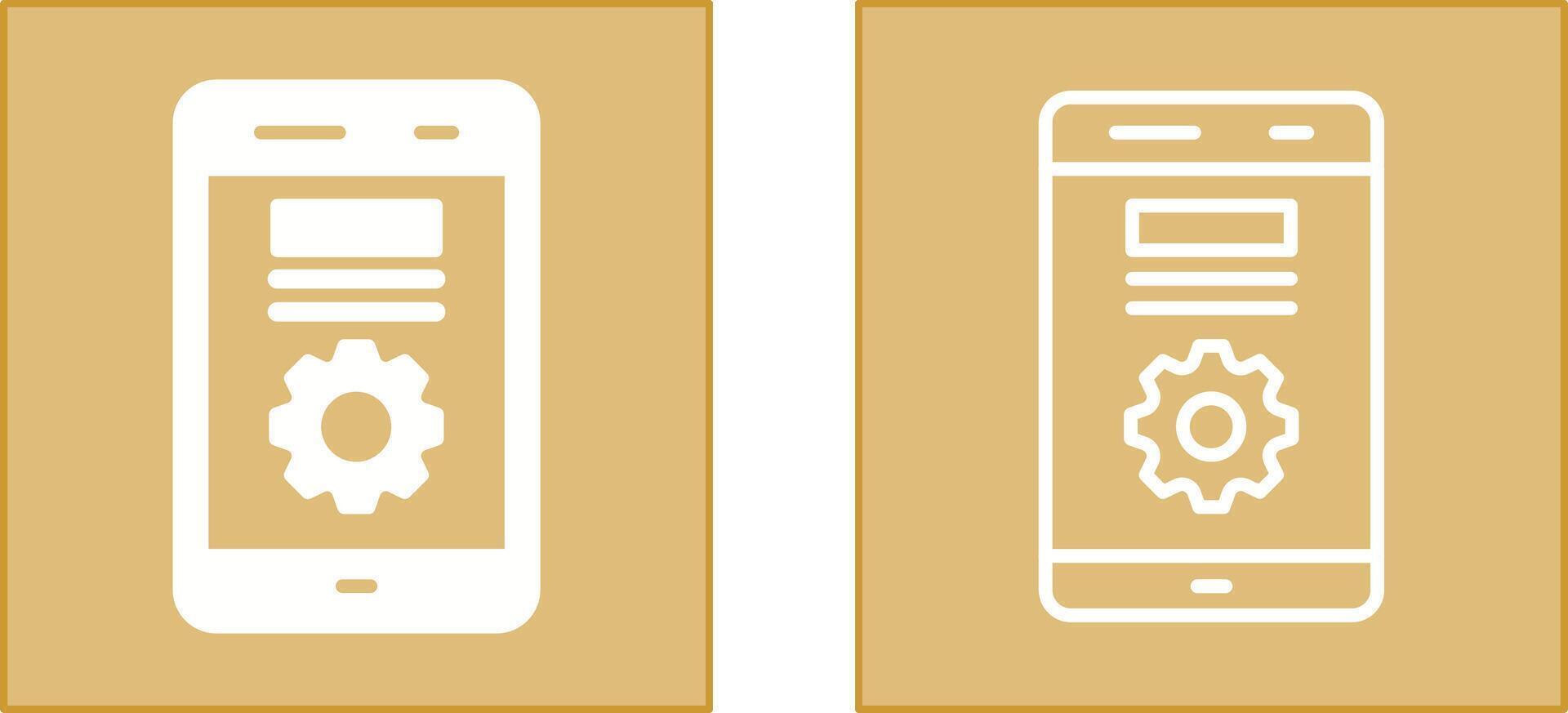 Settings Icon Design vector