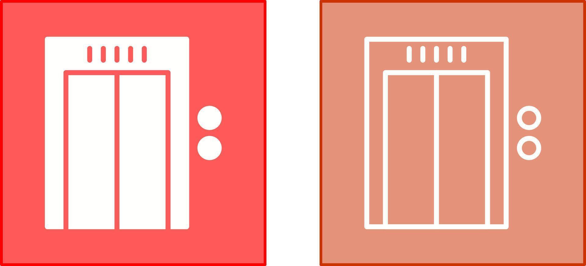 Elevator Icon Design vector