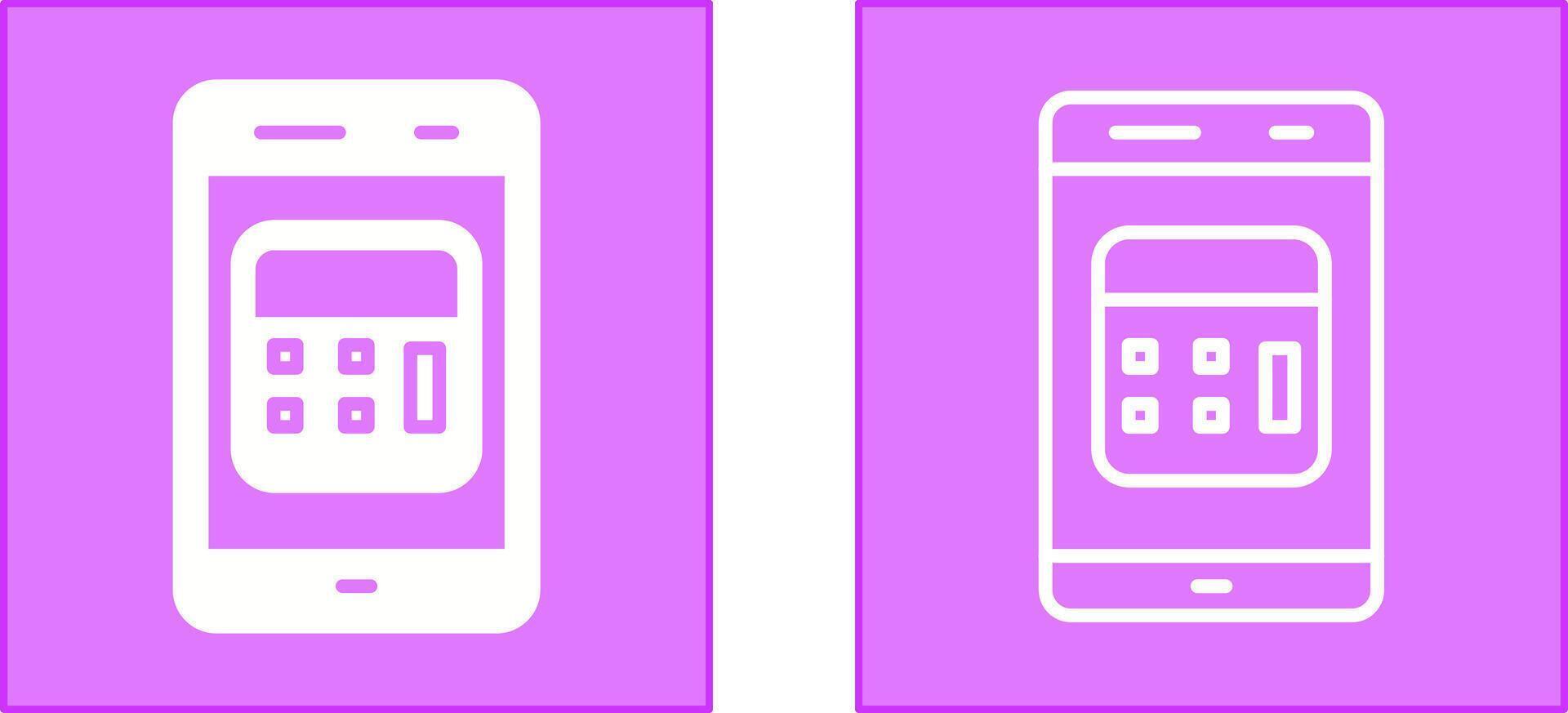 Calculator Icon Design vector