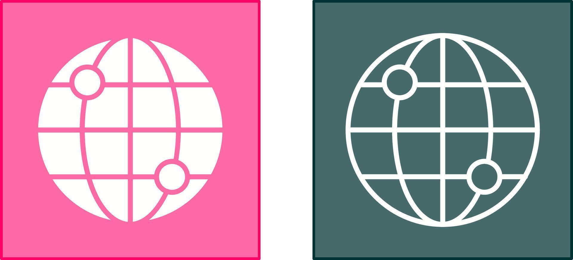 Network Icon Design vector