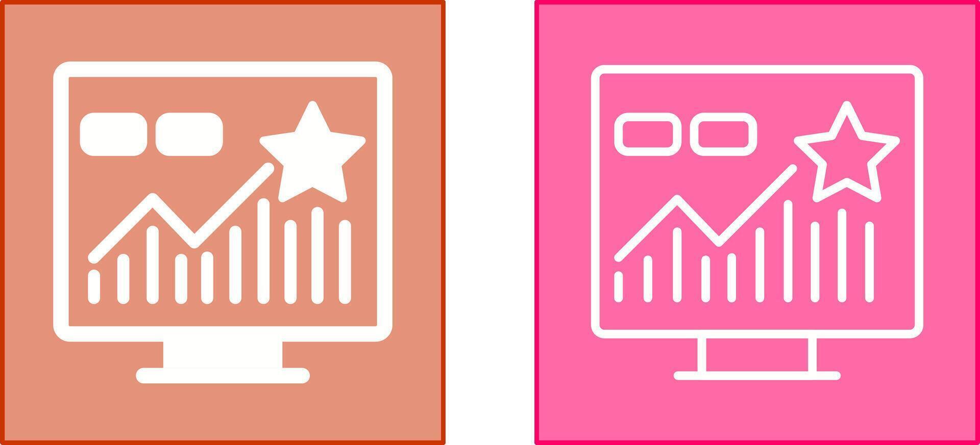 Rating Icon Design vector