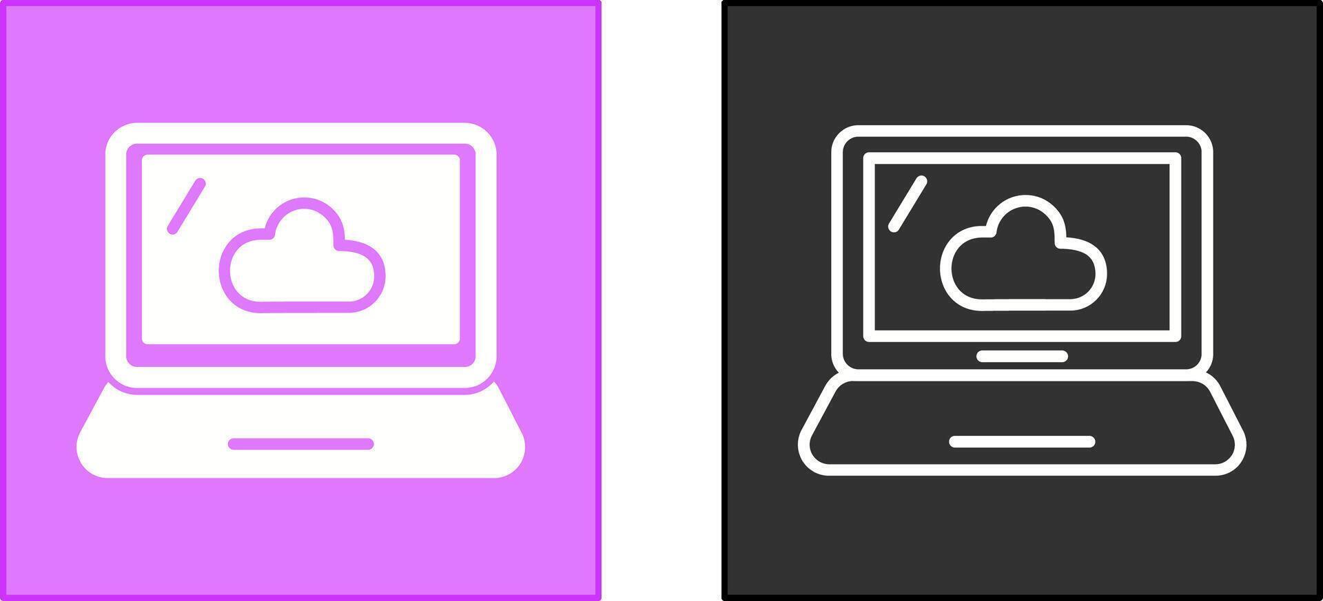 Laptop Icon Design vector