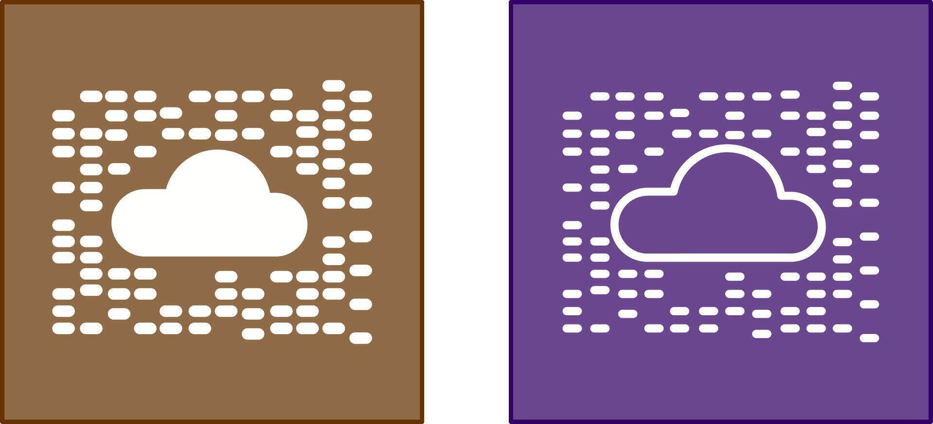 Cloud Icon Design vector