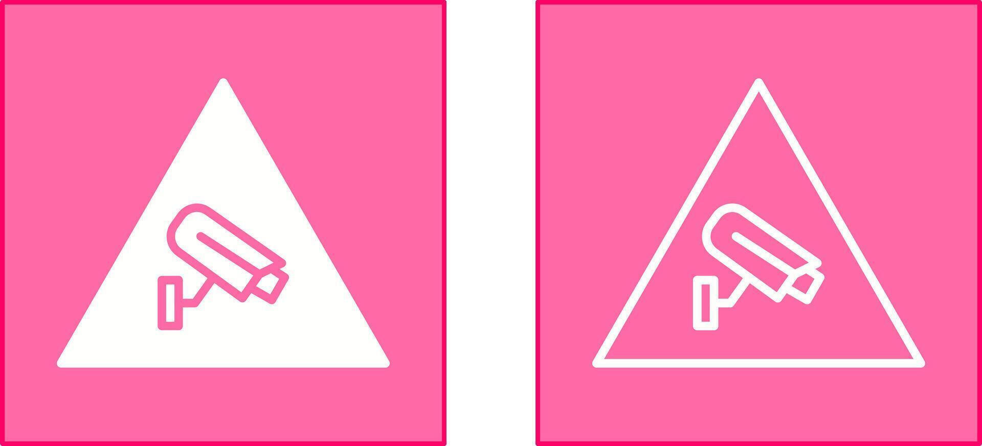 Warning Icon Design vector