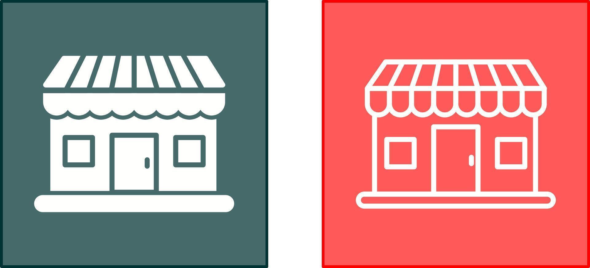 Shop Icon Design vector