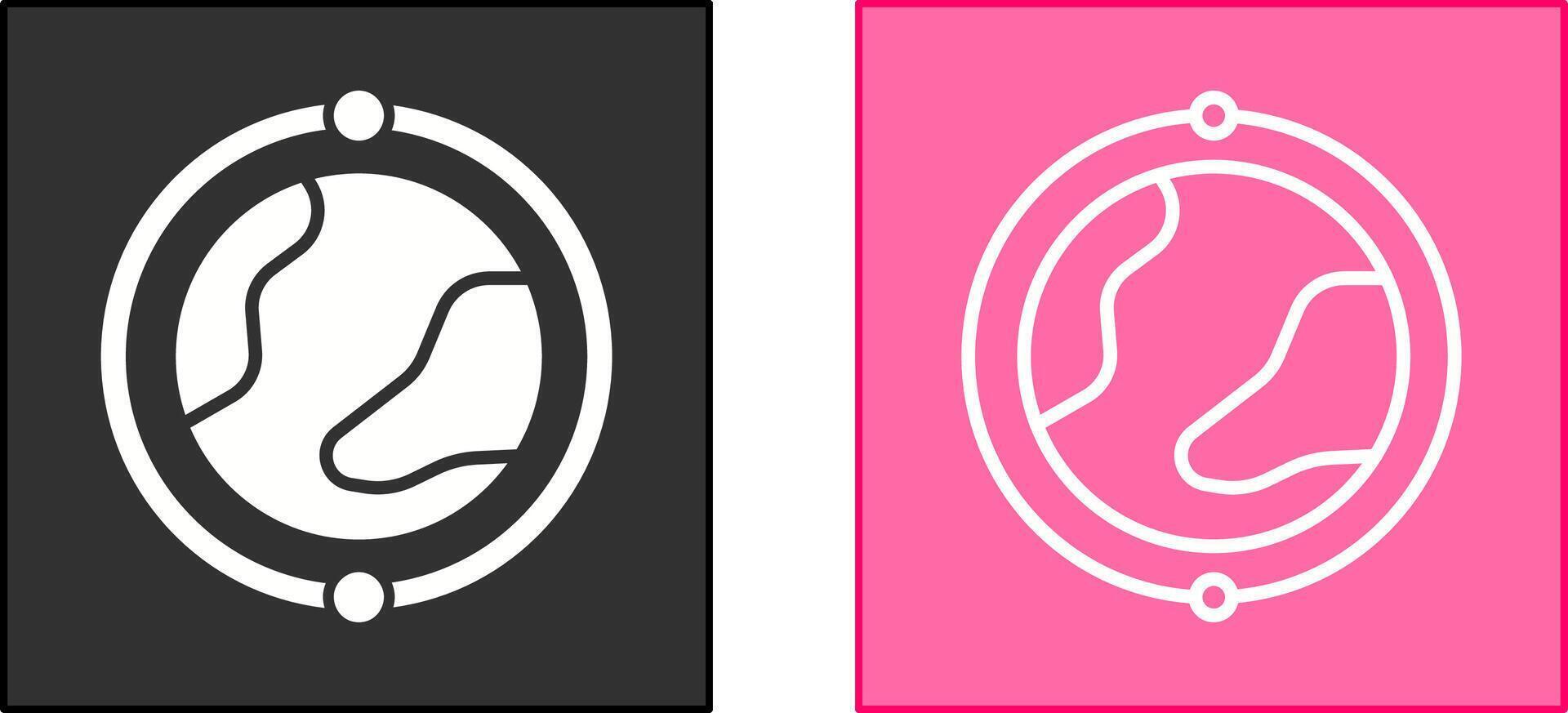 Earth Icon Design vector