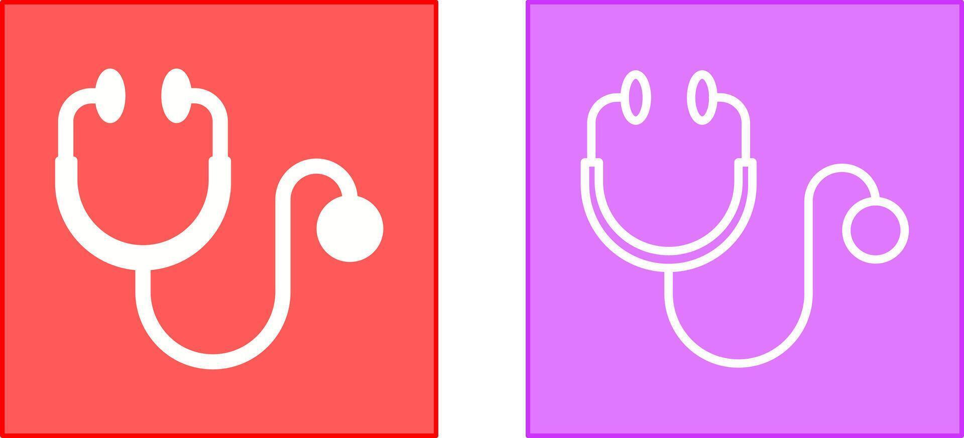 Phonendoscope Icon Design vector