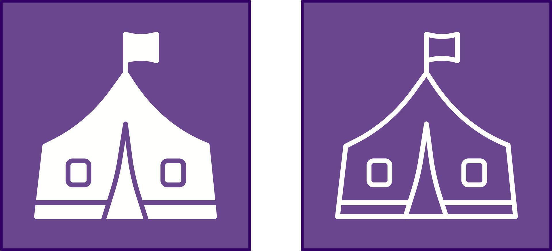 Tent Icon Design vector