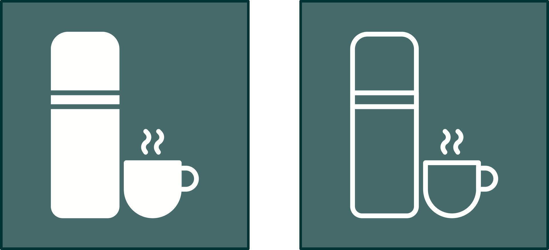 Thermos Icon Design vector
