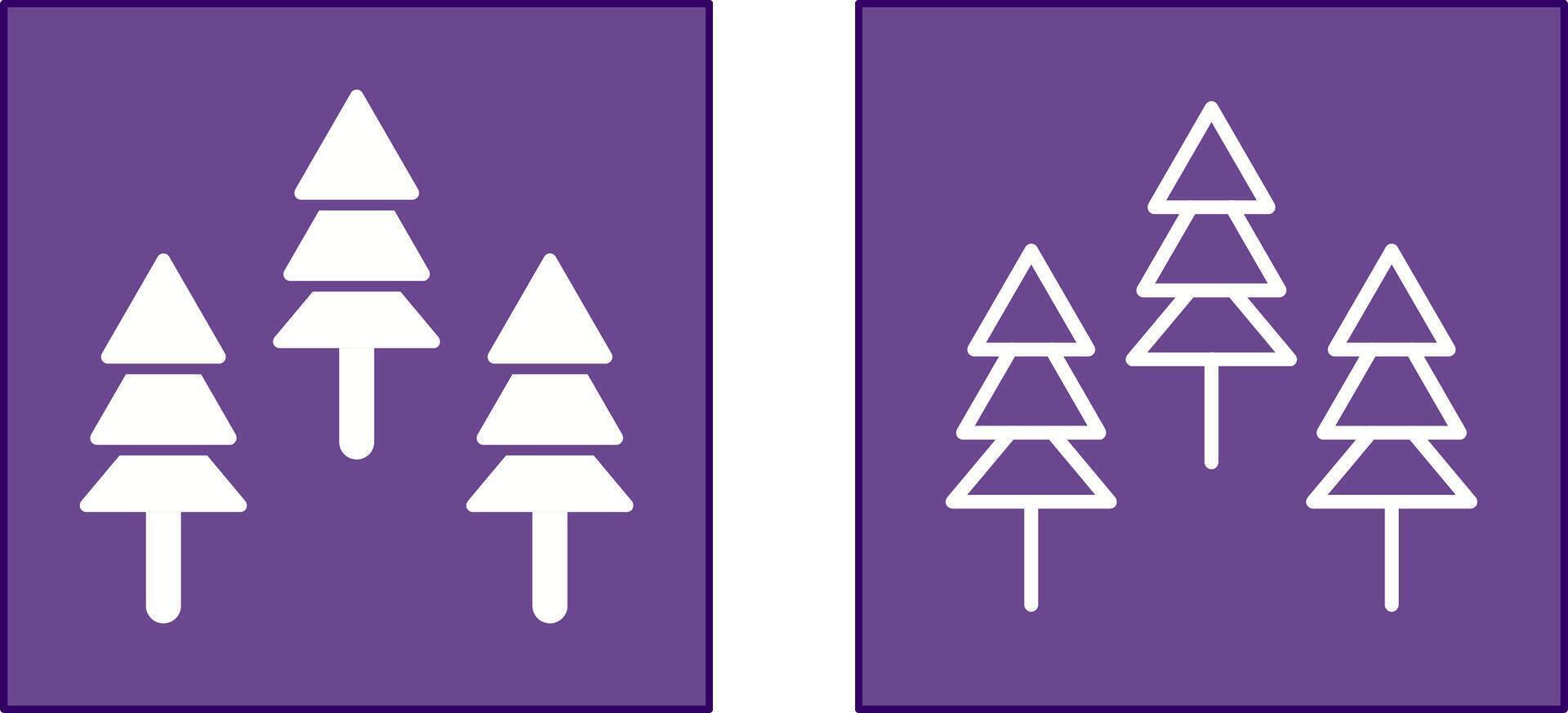 Forest Icon Design vector