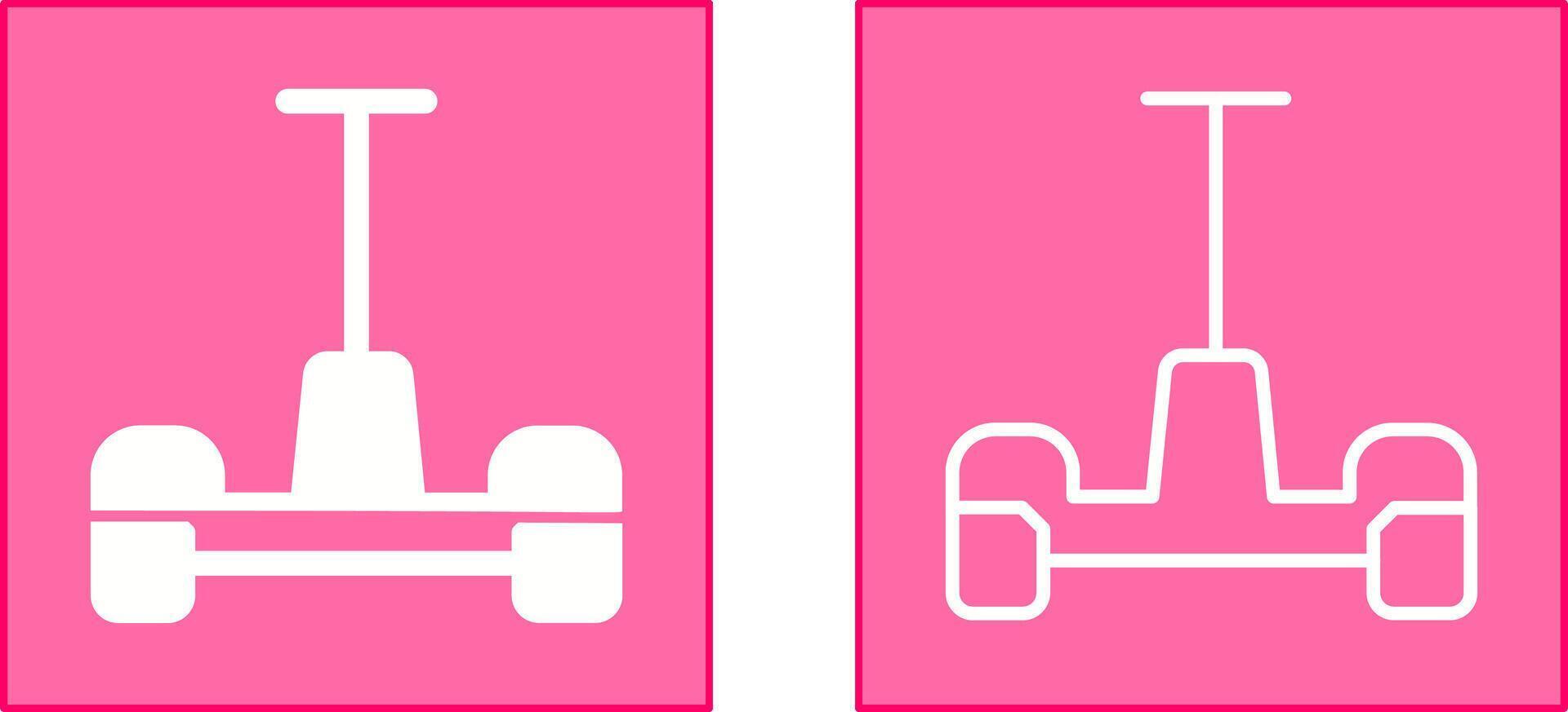 Hoverboard Icon Design vector