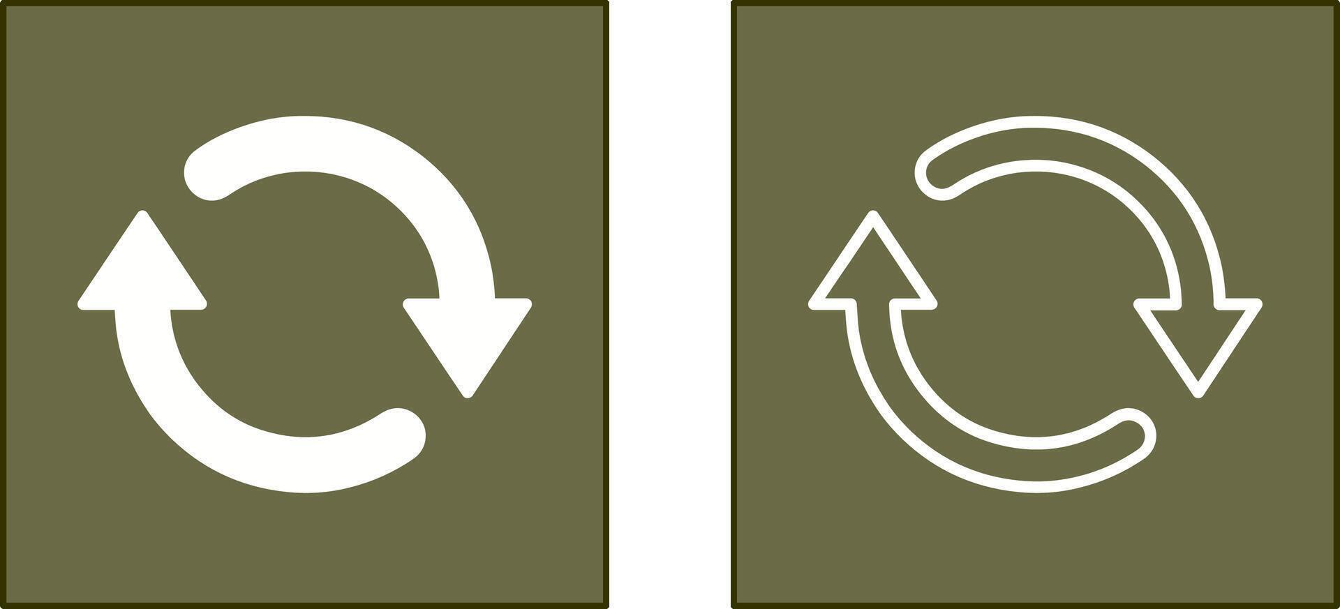 Sync Icon Design vector