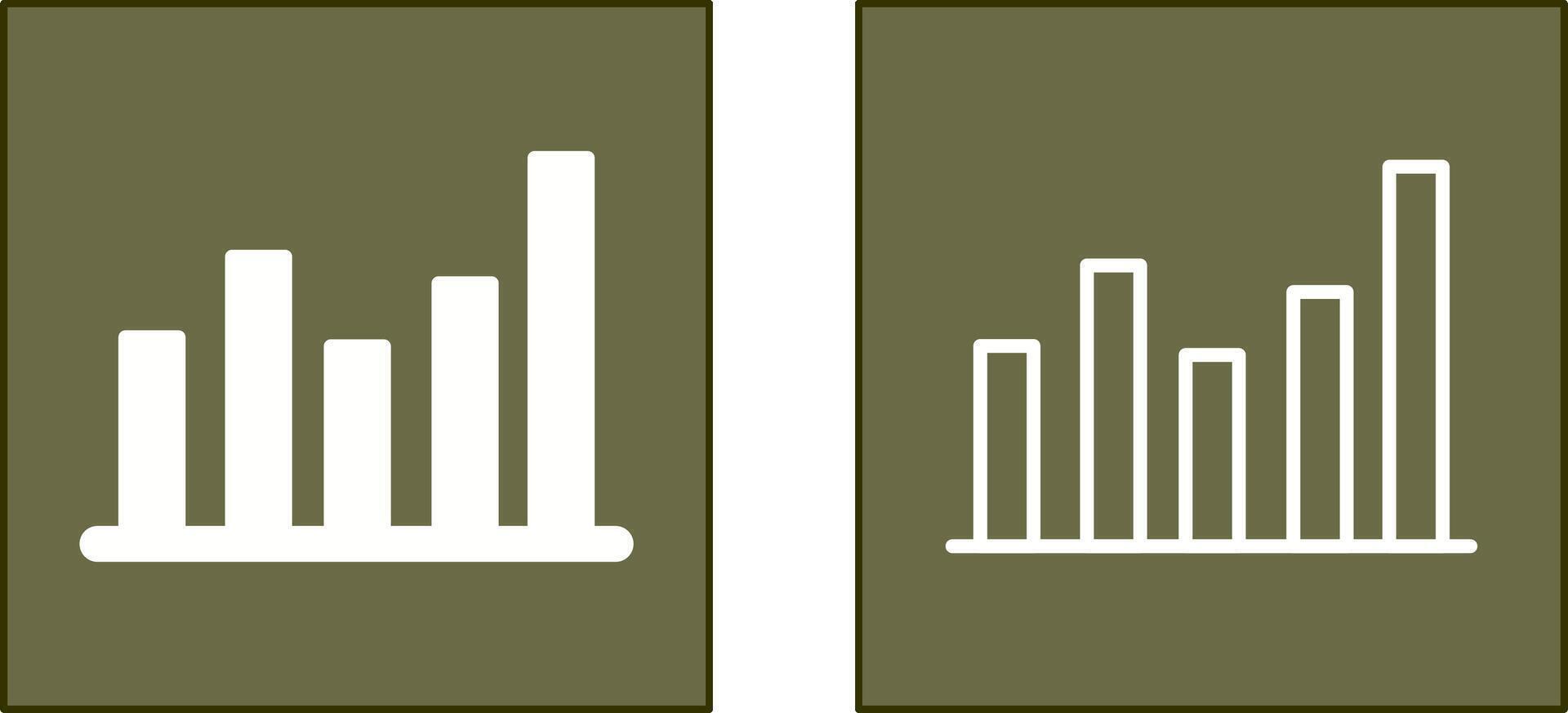 Chart Icon Design vector