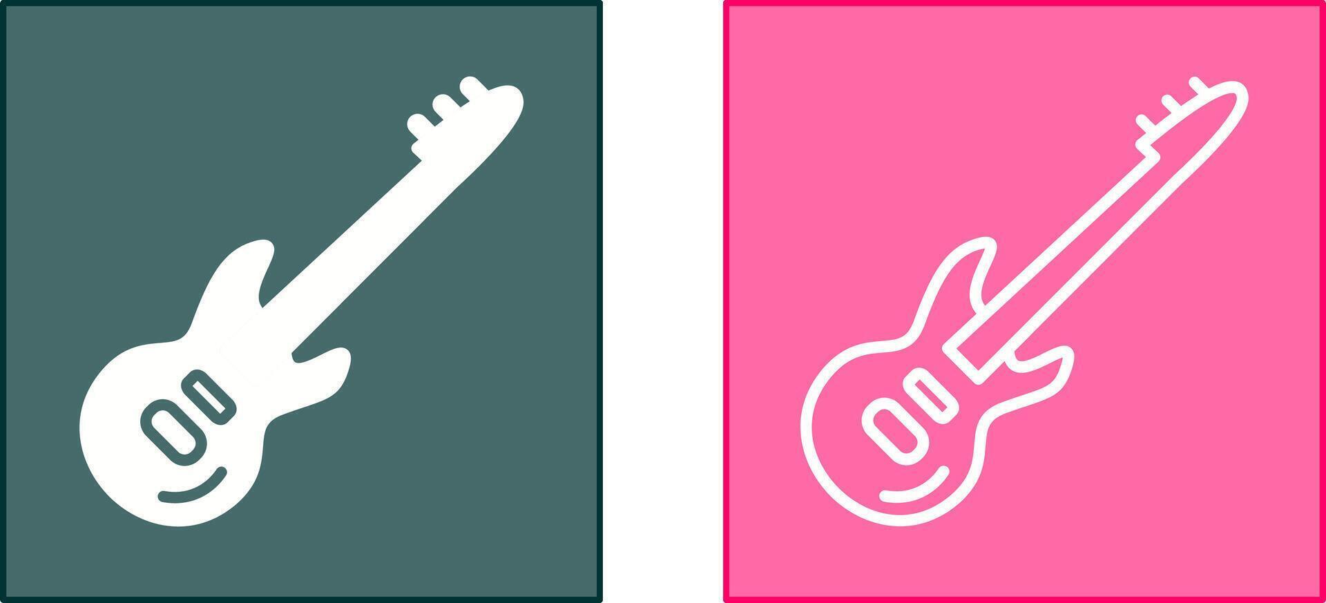 Guitar Icon Design vector