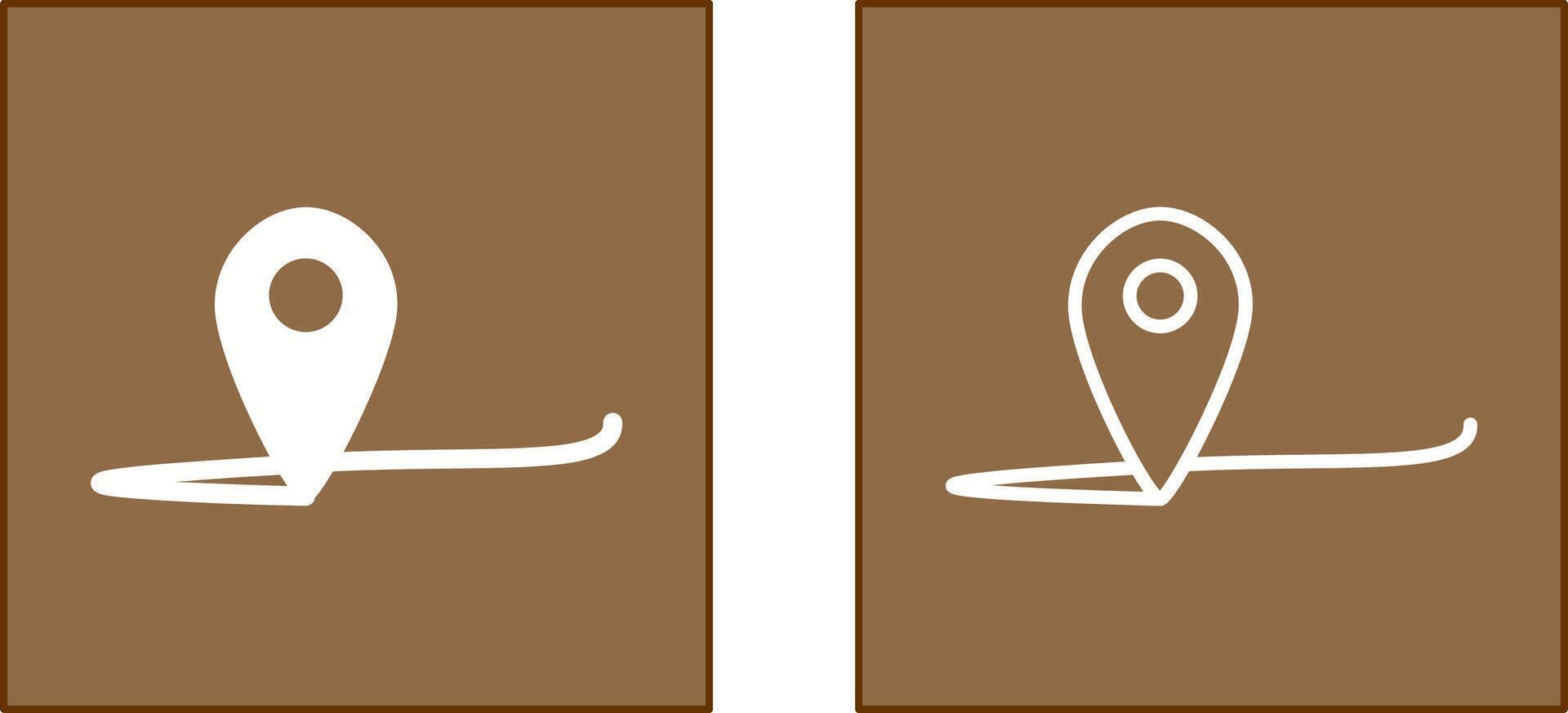 Marker Icon Design vector