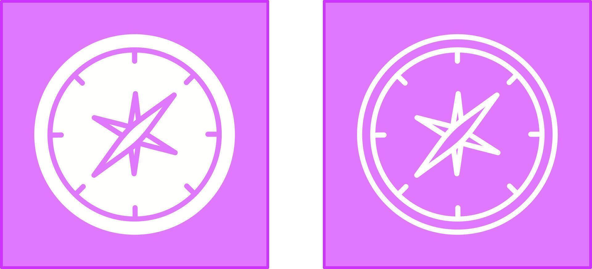 Compass Icon Design vector