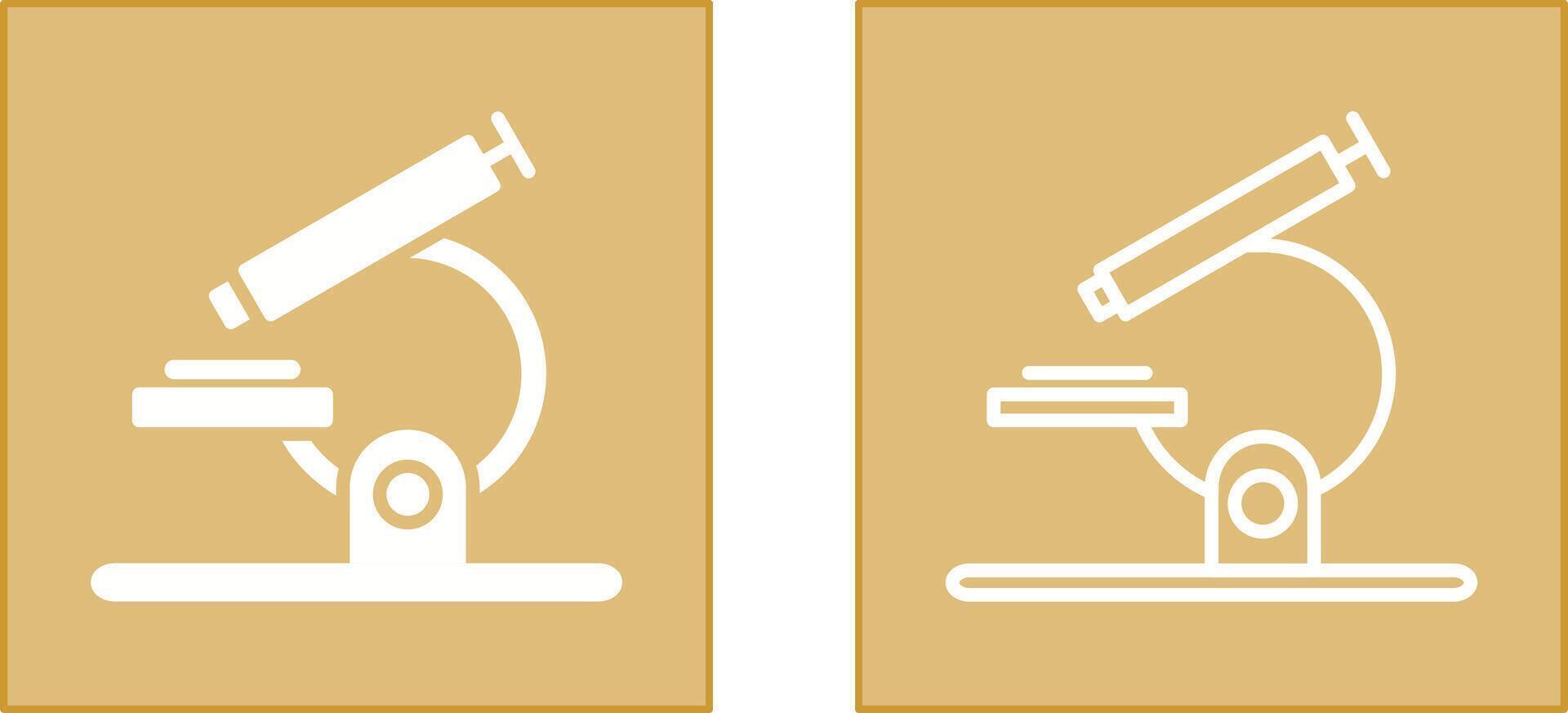 Microscope Icon Design vector