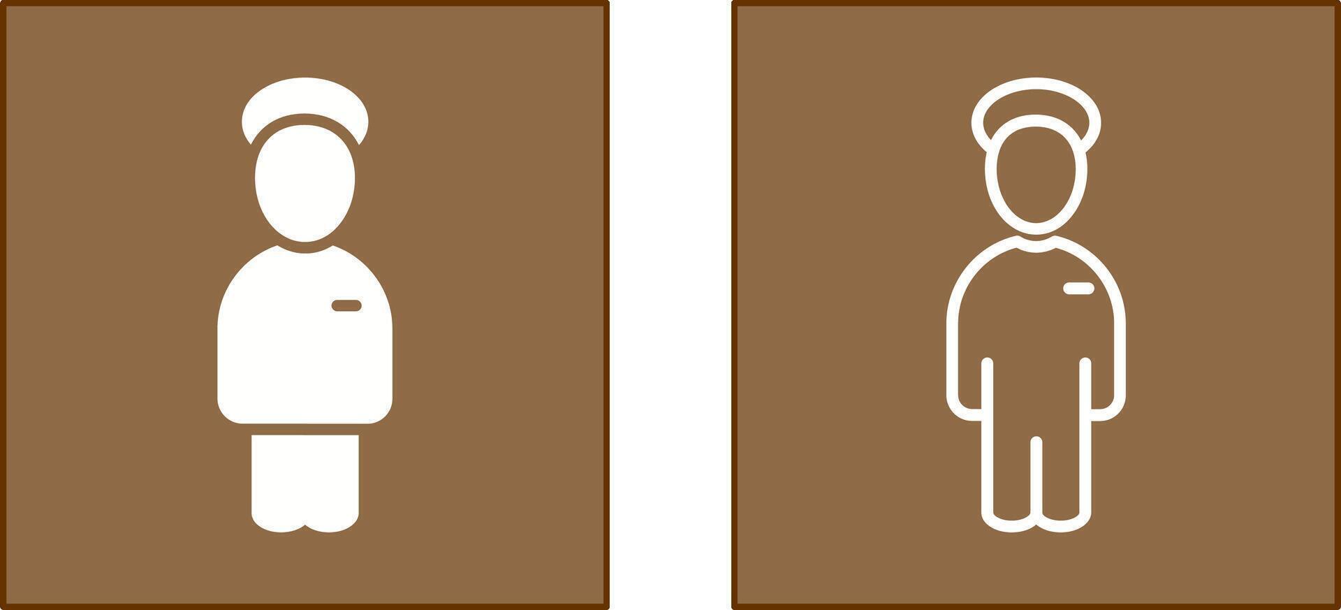 Standing Icon Design vector