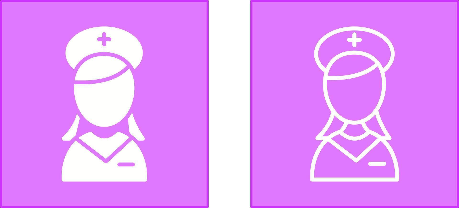 Nurse Icon Design vector