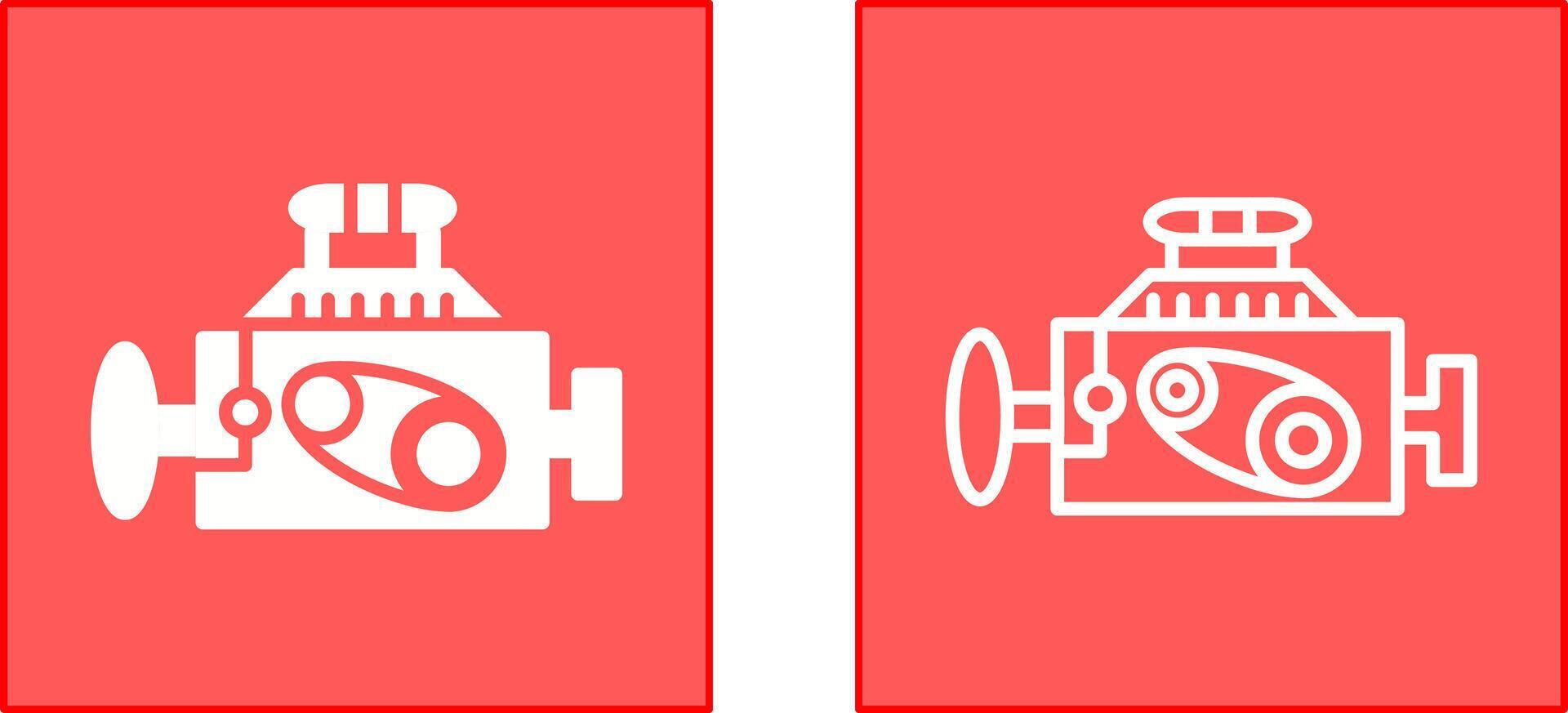 Engine Icon Design vector