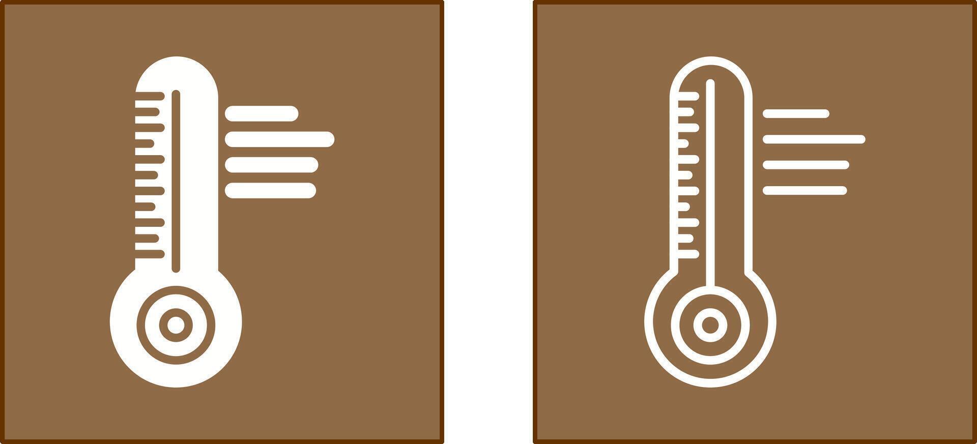 Temperature Icon Design vector