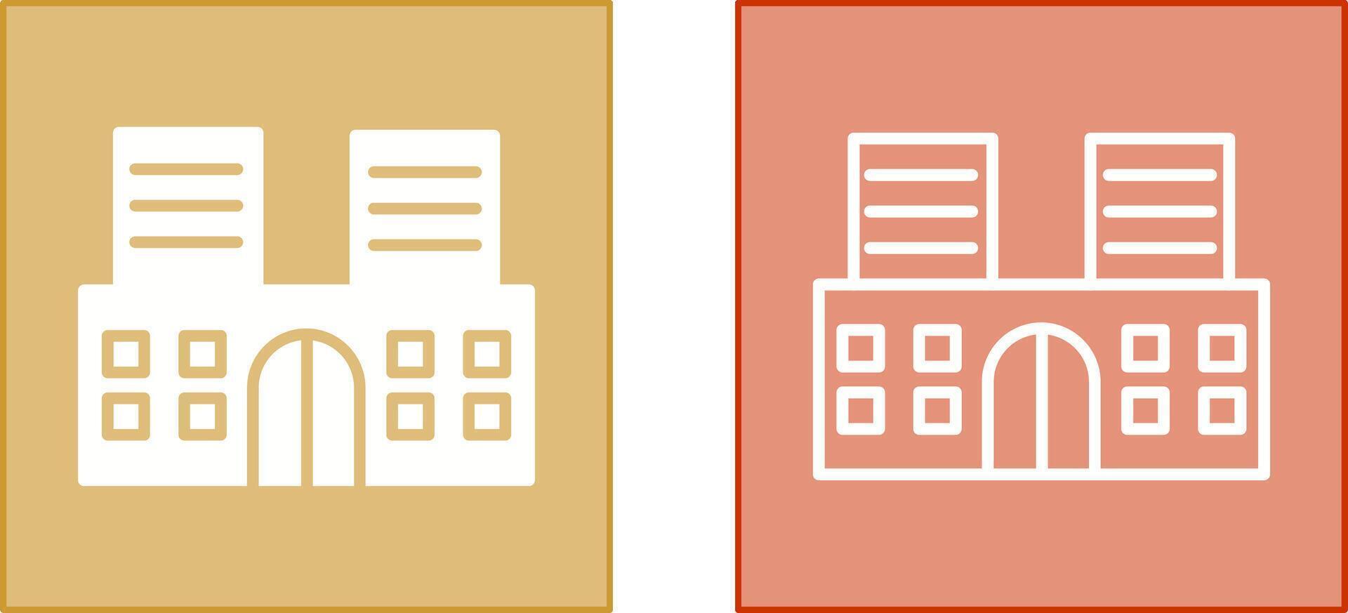 Hotel Icon Design vector