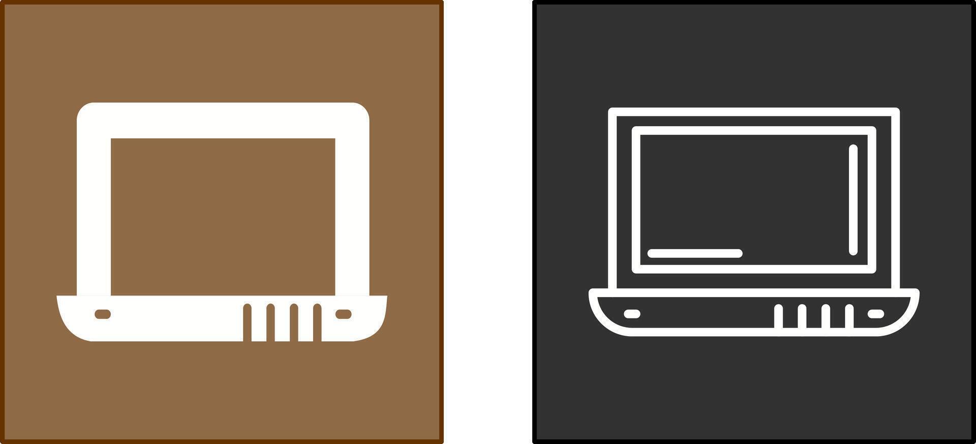 diseño de icono de computadora portátil vector